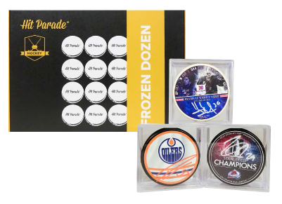 2024/25 HIT PARADE HOCKEY AUTOGRAPHED PUCK