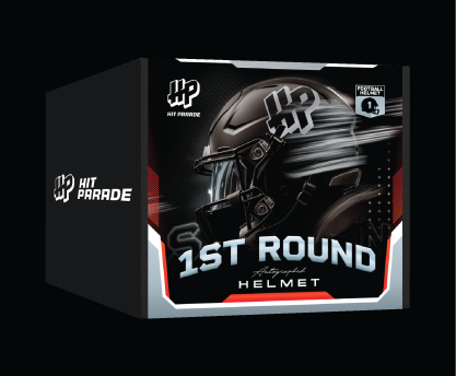 2025 Hit Parade Autographed Football Helmet 1st Round Series 1 Hobby Box