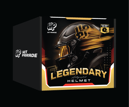 2025 Hit Parade Autographed Football Helmet Legendary Series 1 Hobby Box