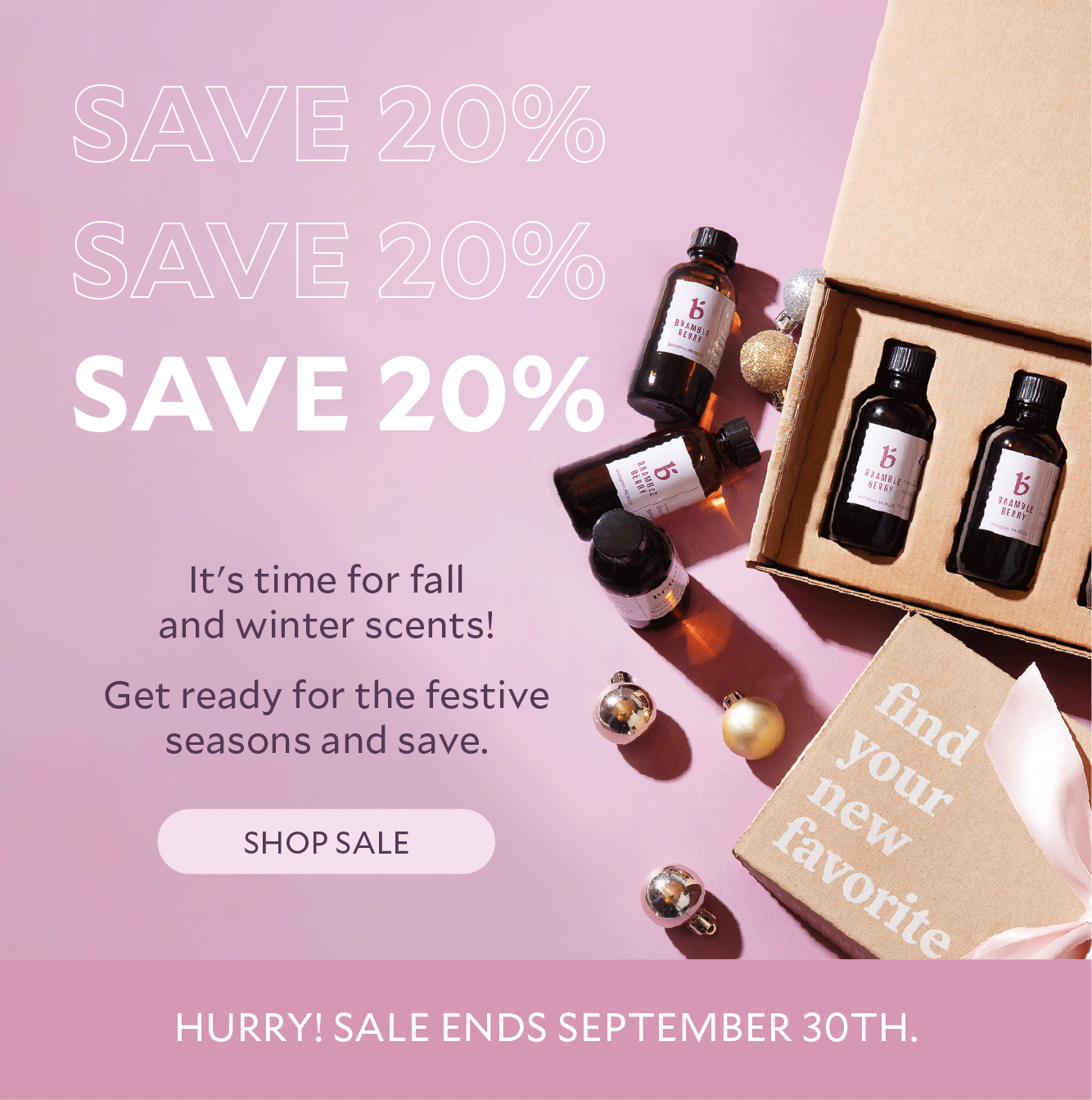 Save 20% on Fall Fragrances!