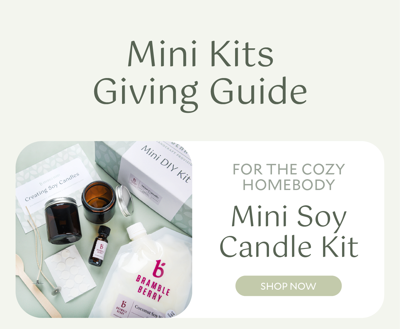 Mini Soy Candle Kit