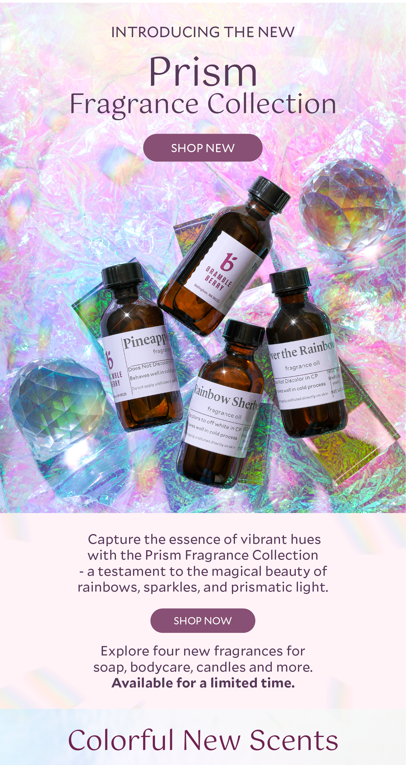 Shop the Prism Collection and create beautiful body care items like these creators!