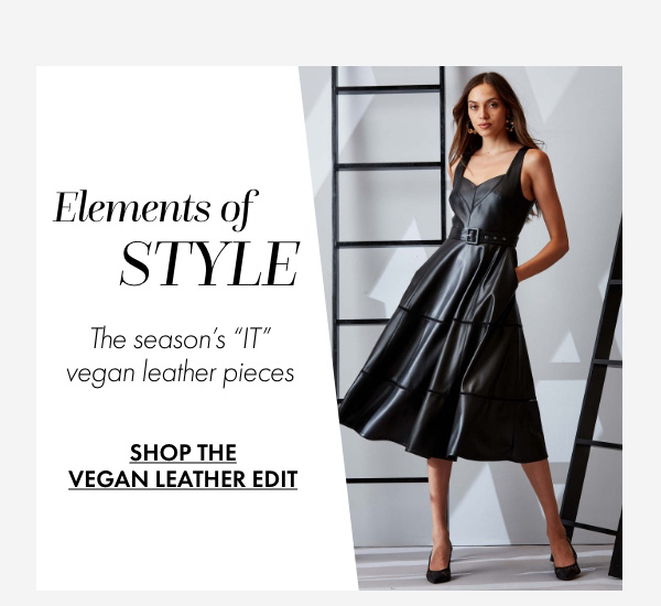 Vegan Leather Edit