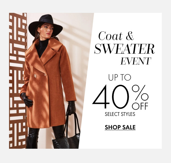 Coats & Sweater Event