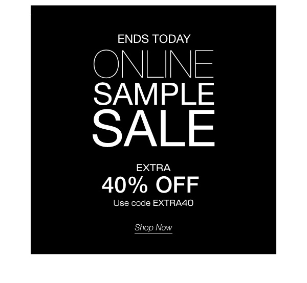 Sample Sale