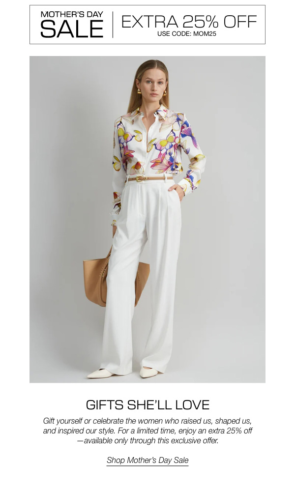 Mothers Day Sale
