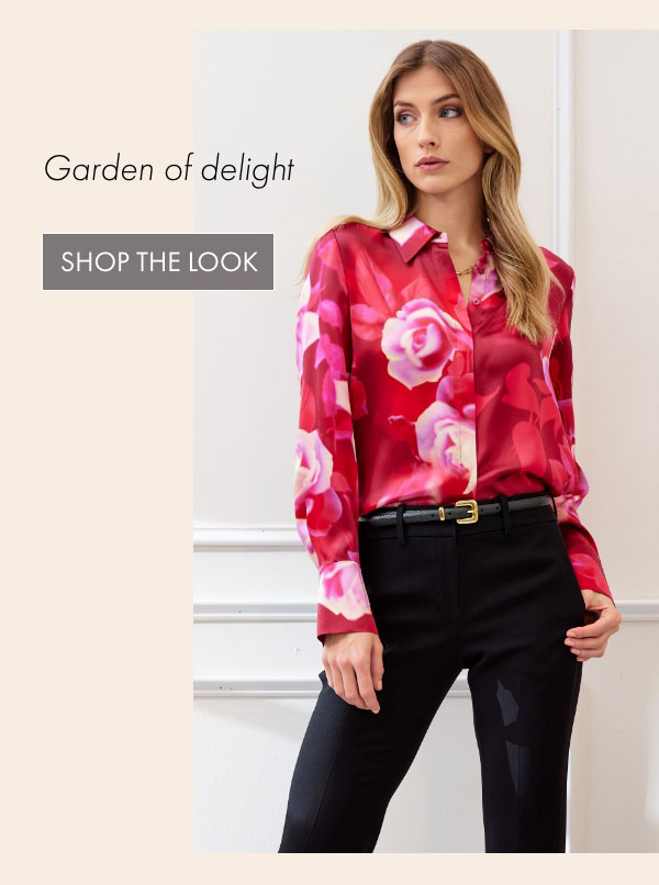 Silk Satin Moulin Rouge Shirt