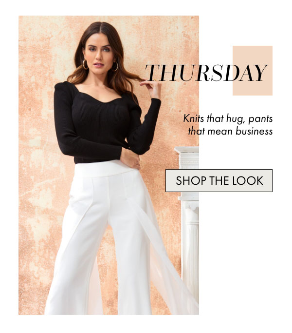 Contour Neck Rib Sweater