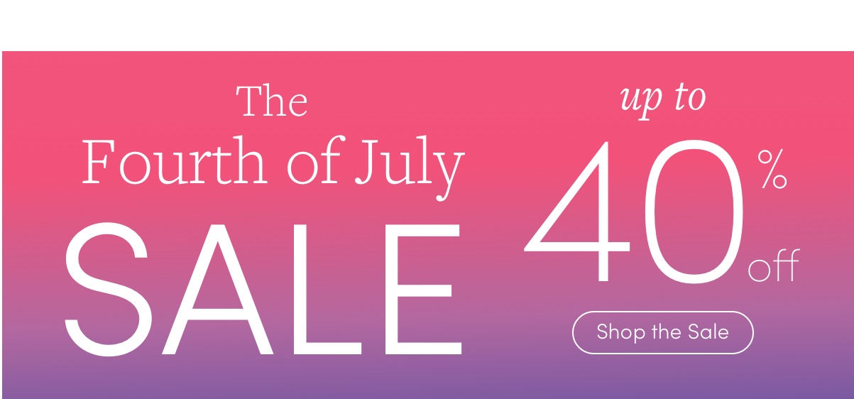 Fourth of July Sale