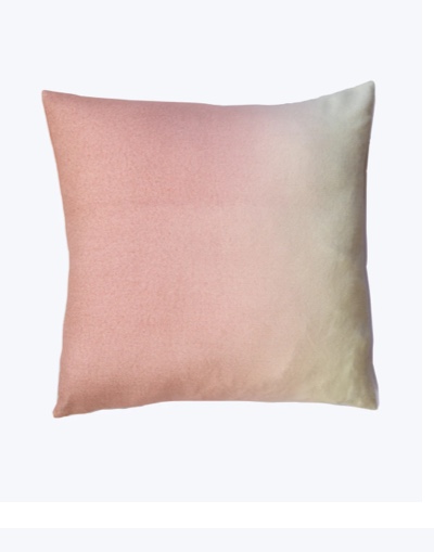 Dip Dyed Alpaca Pillow