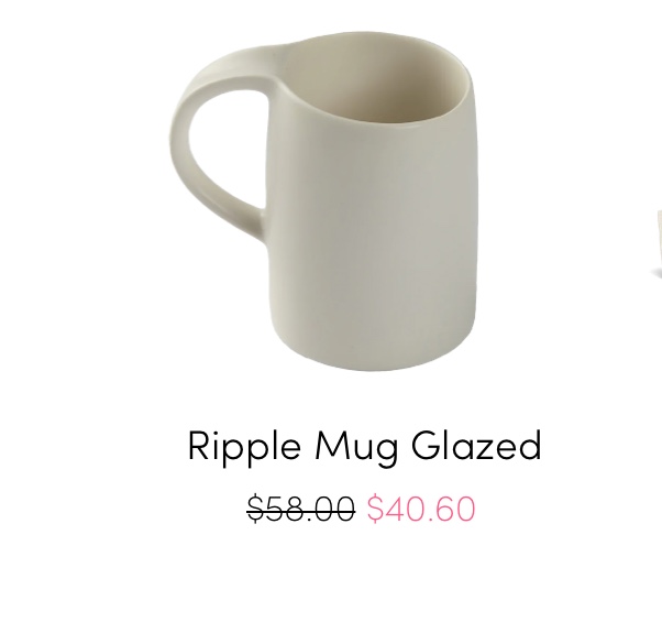 Ripple Mug Glazed