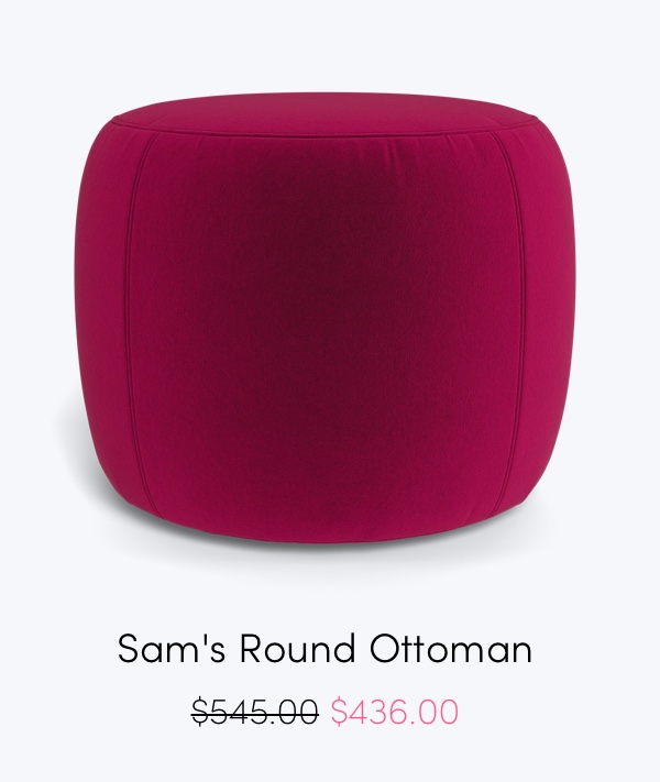 Sam's Round Ottoman