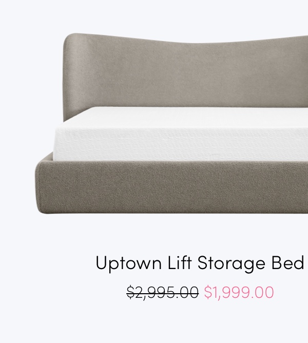 Uptown Lift Storage Bed