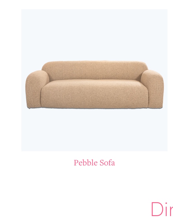 Pebble Sofa