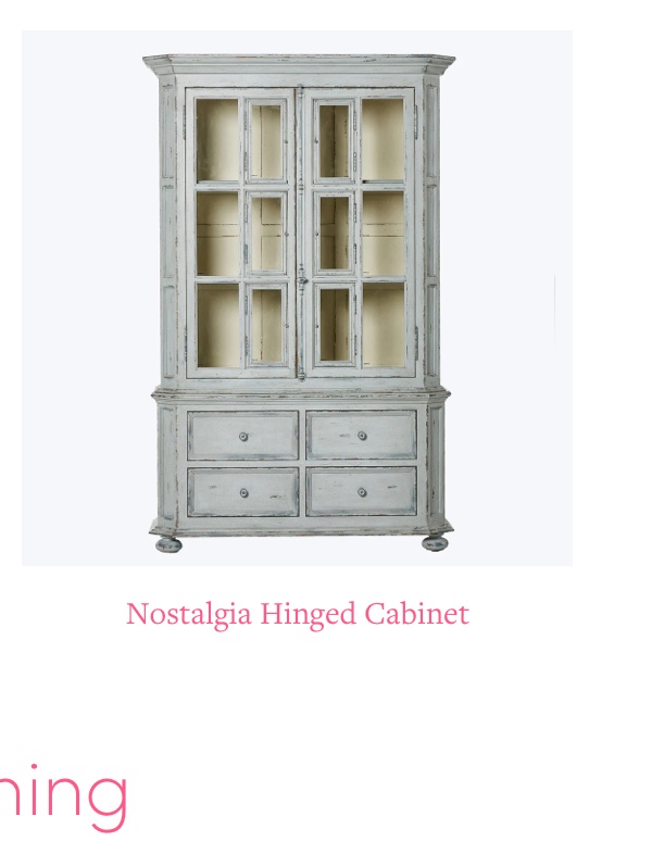 Nostalgia Hinged Cabinet