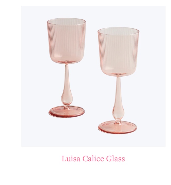 Luisa Calice Glass