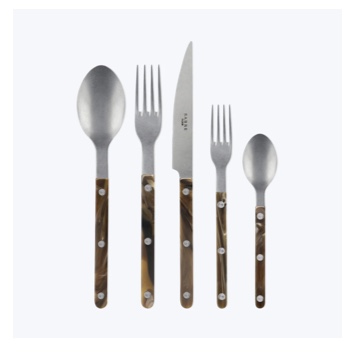 Bistrot Vintage Finish 5-Piece Flatware