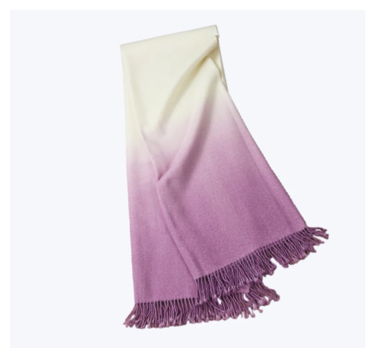 Dip Dyed Alpaca Throw