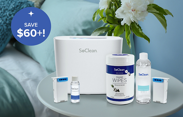 Want More Thorough Sleep Equipment Maintenance? Try the SoClean 3 Complete and Save $60+!