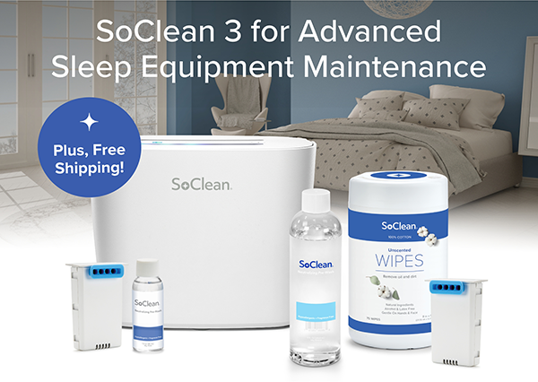 SoClean 3 for Advanced Sleep Equipment Maintenance. See the Bundle
