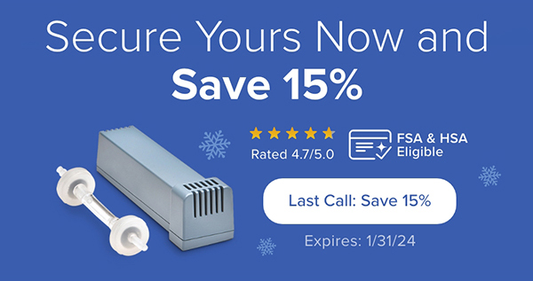 Secure Yours Now and Save 15%. Expires: 1/31/24. Last Call: Save 15%