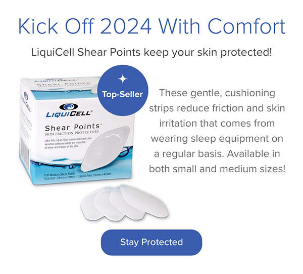 Kick Off 2024 With Comfort. LiquiCell Shear Points keep your skin protected! Stay Protected