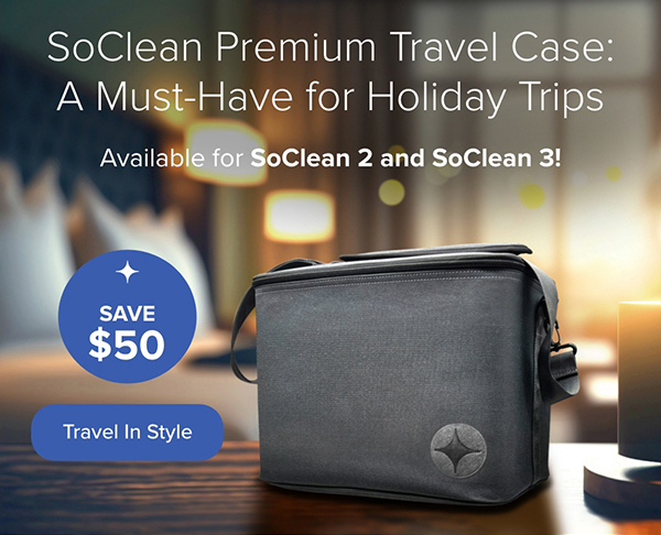 SoClean Premium Travel Case: A Must-Have for Holiday Trips. Travel In Style