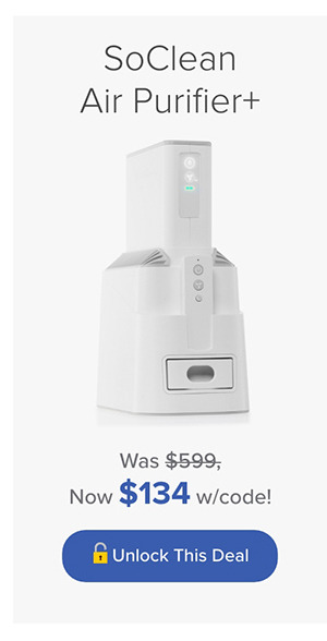 SoClean Air Purifier+ Was $599, Now $134 w/code! Unlock This Deal