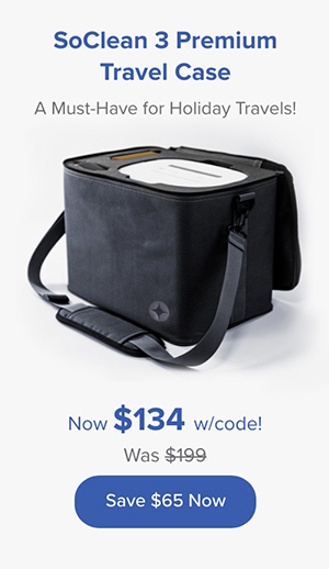SoClean 3 Premium Travel Case: A Must-Have for Holiday Travels! Save $65 Now