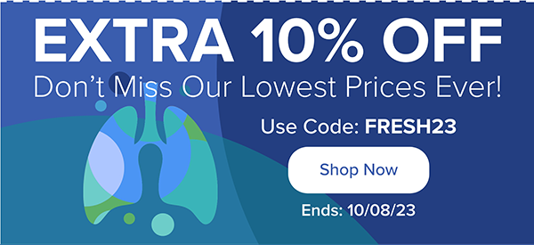 Use Code: FRESH23 for extra 10% off. Sale Ends 10/08/23 - Shop Now