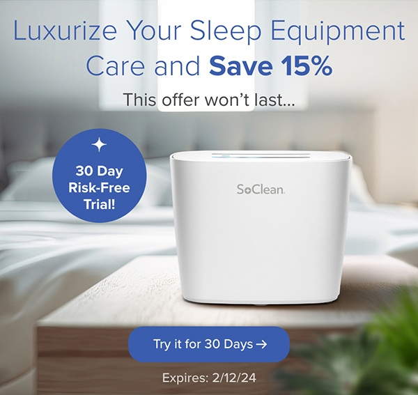 Luxurize Your Sleep Equipment Care and Save 15%. This offer won't last... Try it for 30 Days. Expires: 2/12/24