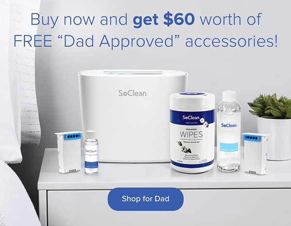 Buy now and get $60 worth of FREE "Dad Approved" accessories! Shop for Dad