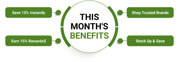 This Month's Benefits