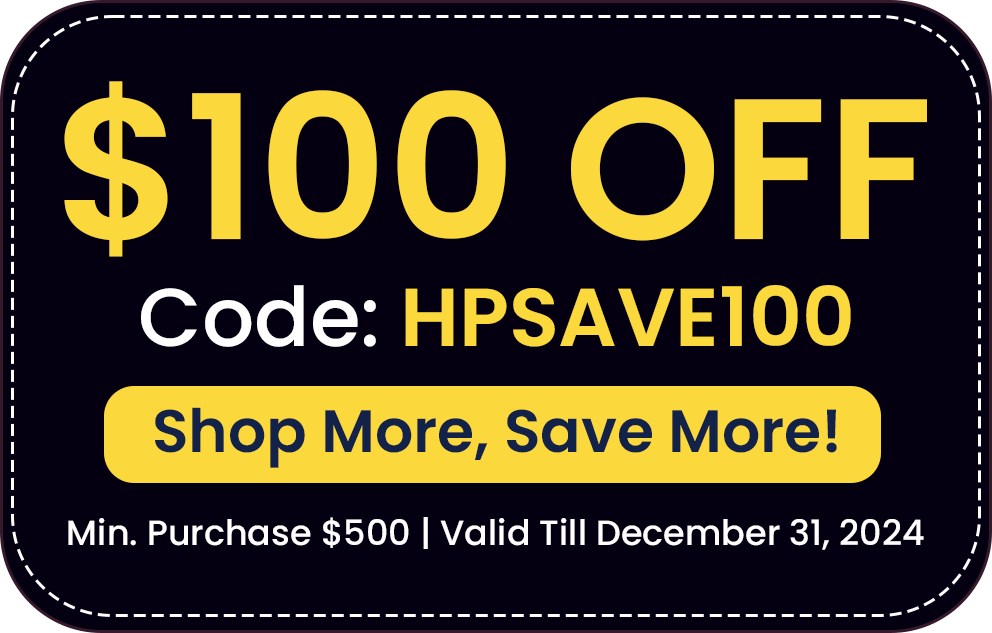 $100 OFF $500