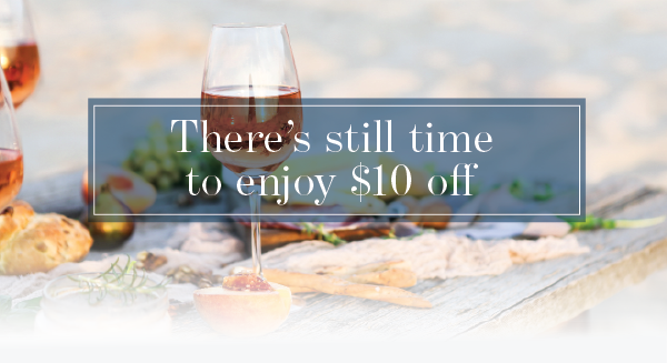 There's still time to enjoy $10 off.