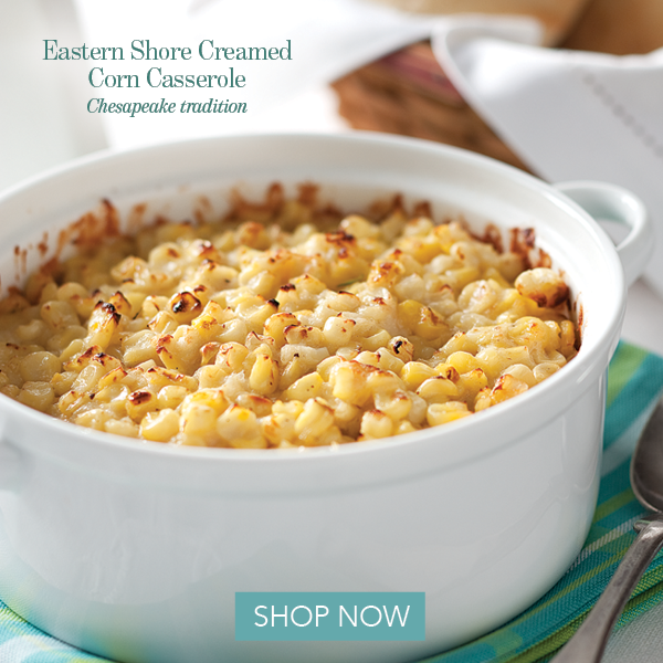 Eastern shore creamed corn casserole