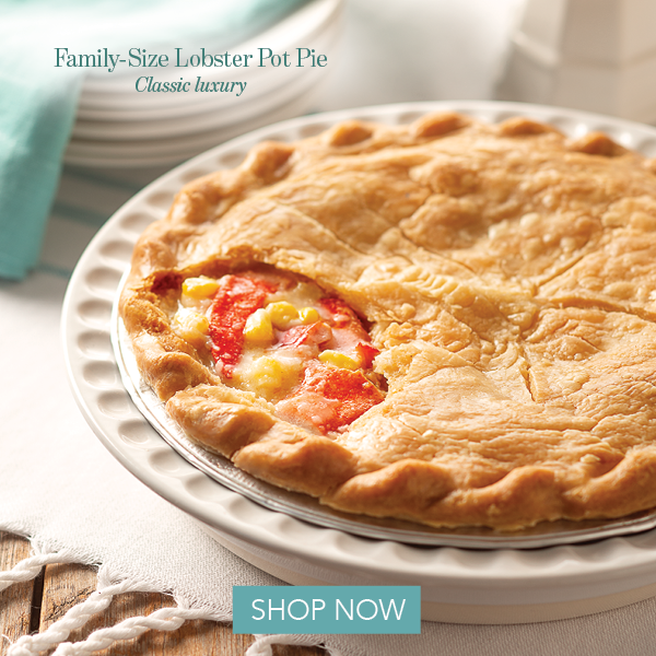 family-size lobster pot pie