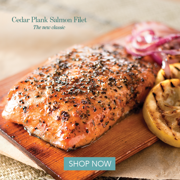 cedar plank salmon filet