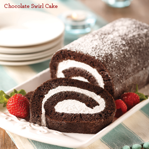 CHOCOLATE SWIRL CAKE