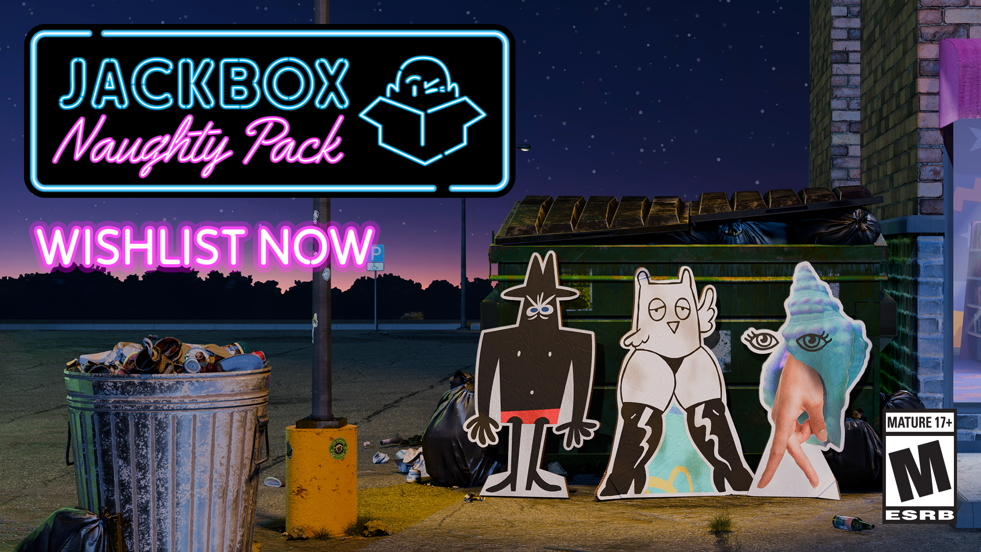 Wishlist the Jackbox Naughty Pack on Steam!