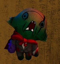 TMP3 Puppet in a cape