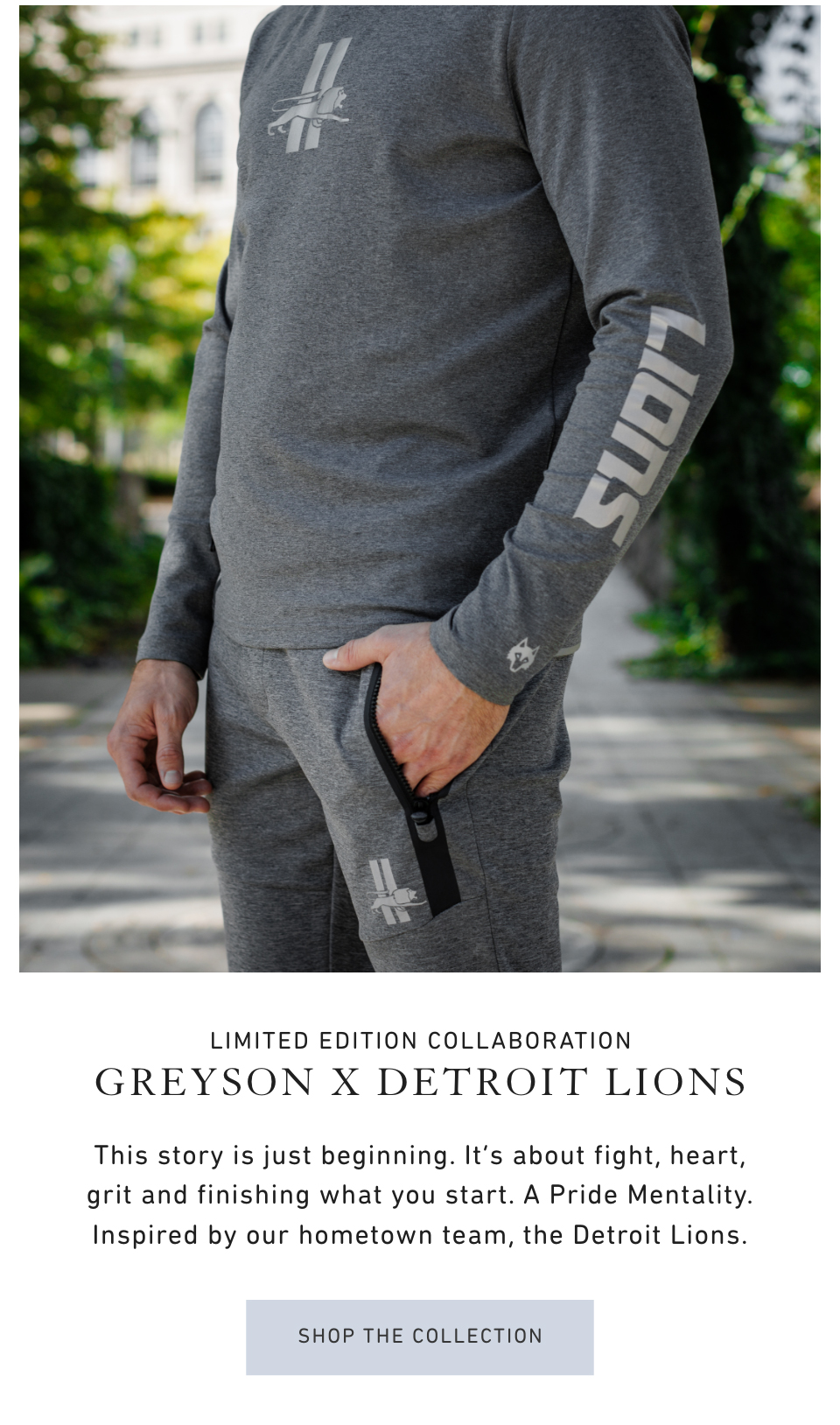 Detroit Lions Tracksuit Jacket, Pants - LIMITED EDITION