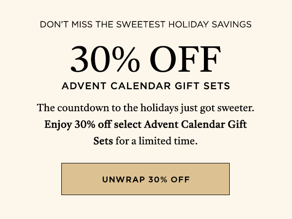 30% OFF GIFT SETS