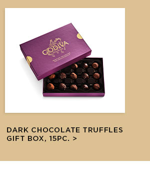 Dark Chocolate Truffles Gift Box, 15pc.