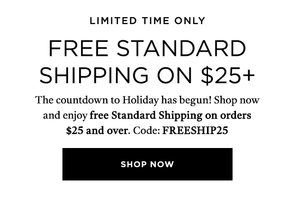 LIMITED TIME ONLY