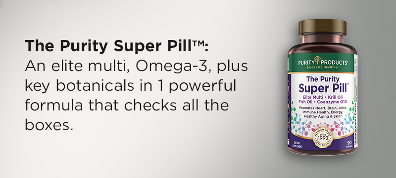 The Purity Super Pill - Elite Multi + Krill & Fish Oil + CoQ10 - SHOP NOW