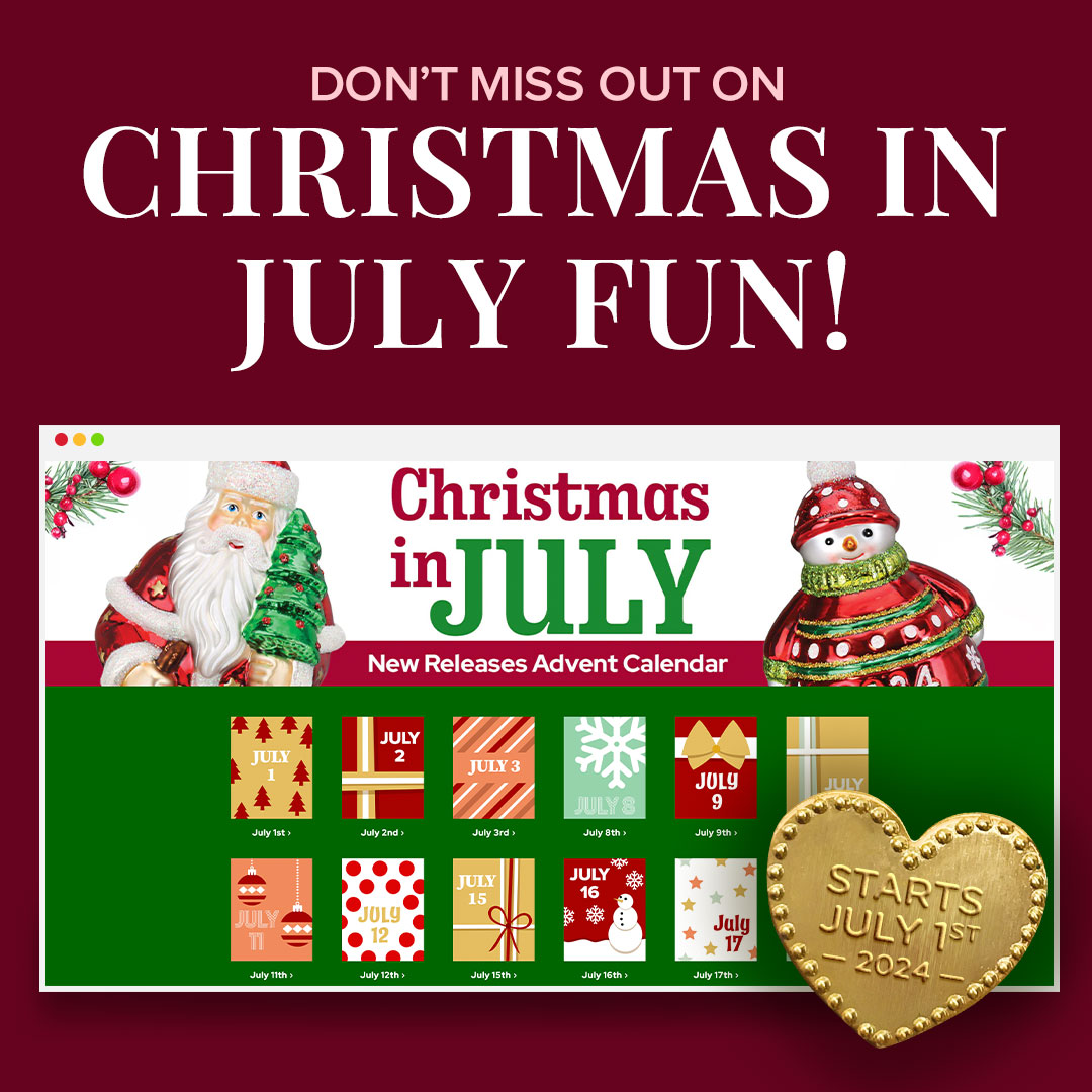 Christmas in July blog post