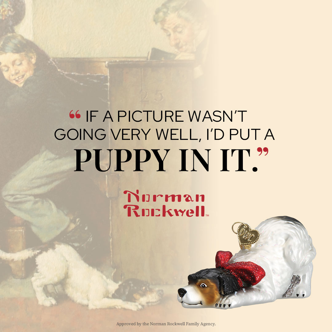 Norman Rockwell Ornaments