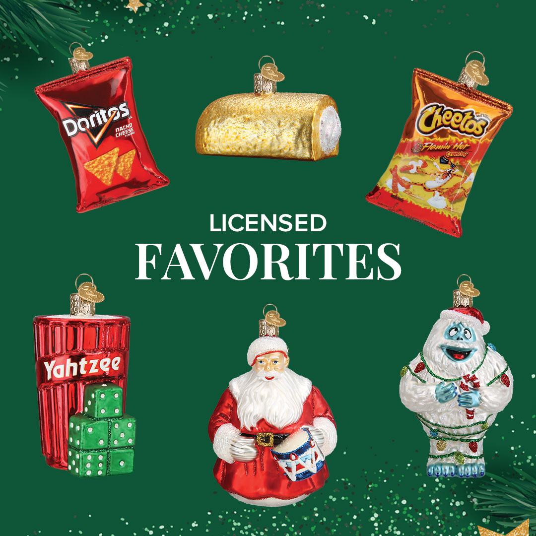 LIcensed Ornaments