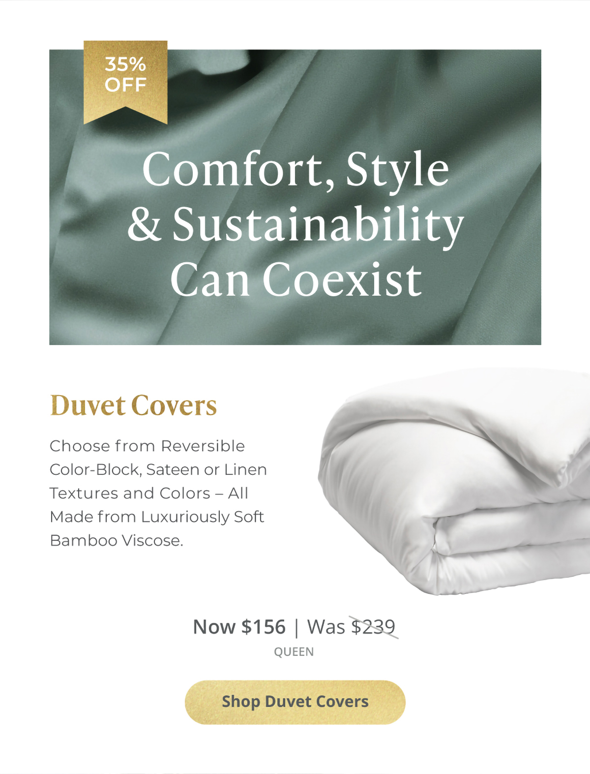 Duvet Covers - 35% Off